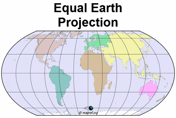 Equal Earth Projection animated